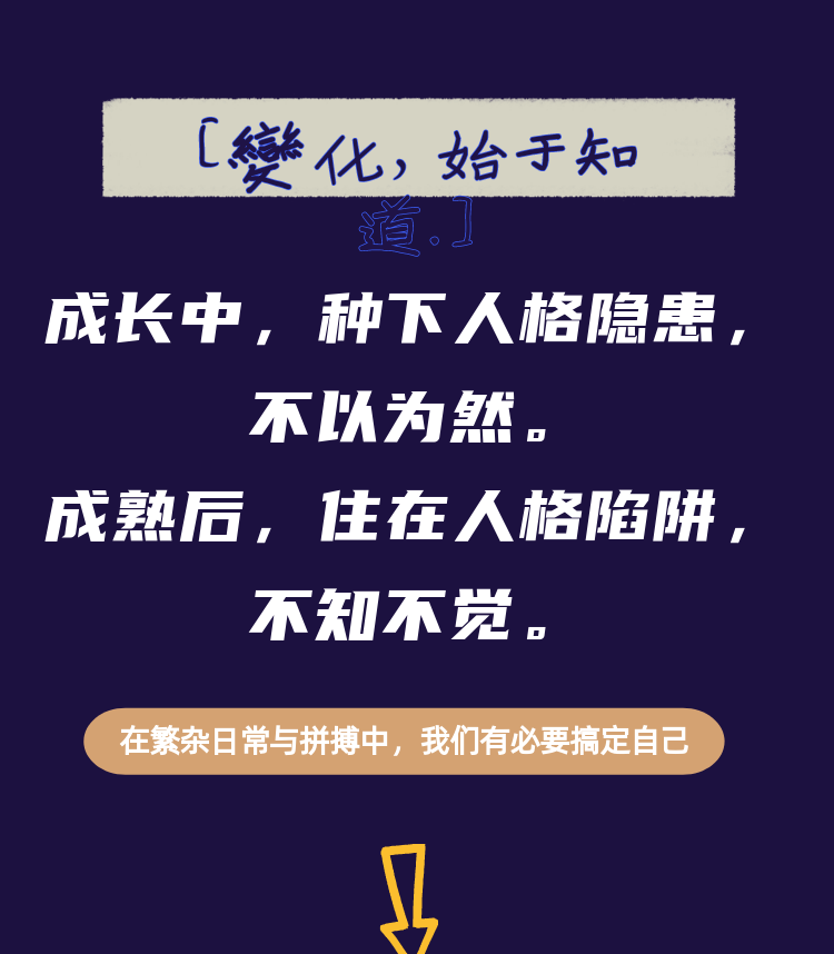 人格的侧面-由表及里的关键六面