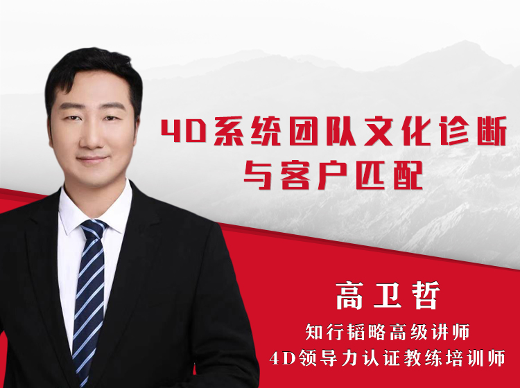 4D系统团队文化诊断与客户匹配