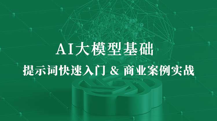 AI大模型基础：提示词快速入门&商业案例实战
