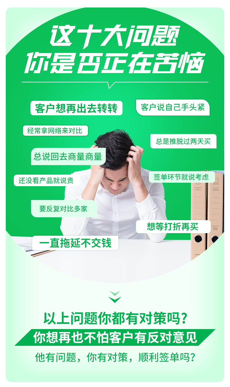粉碎异议：解决客户异议-销售话术技巧业绩提升课