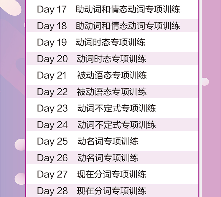 初中英语语法与词汇2000题——单项训练篇