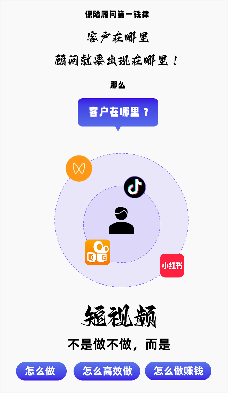 短视频搞钱爆破营（个人保险顾问适用）