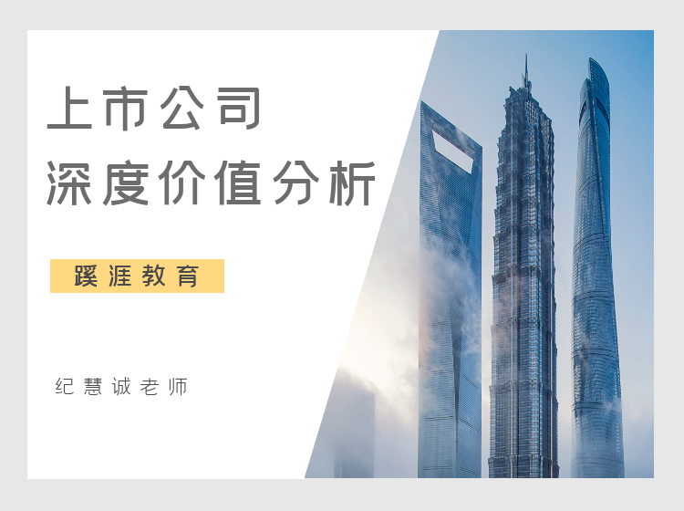 上市公司深度价值分析