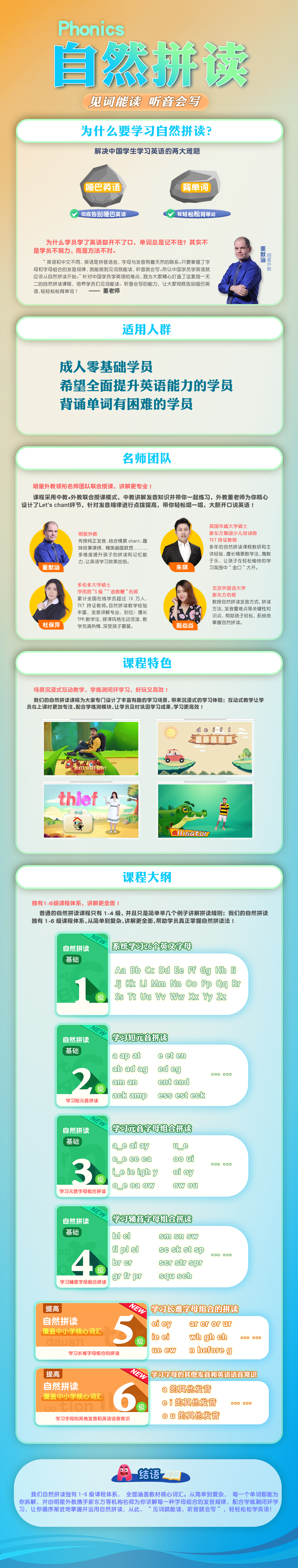 自然拼读5级