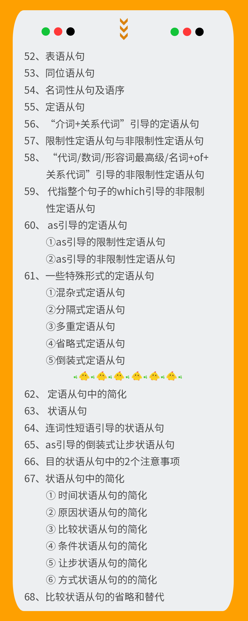 高中语法特别精华版