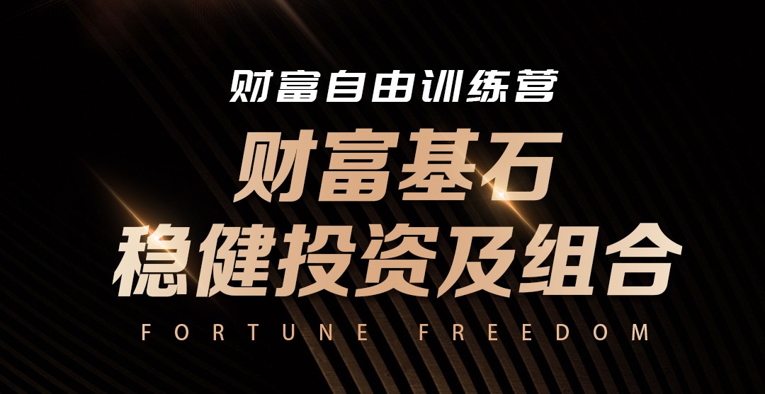 财富自由训练营 ——财富基石：稳健投资及组合