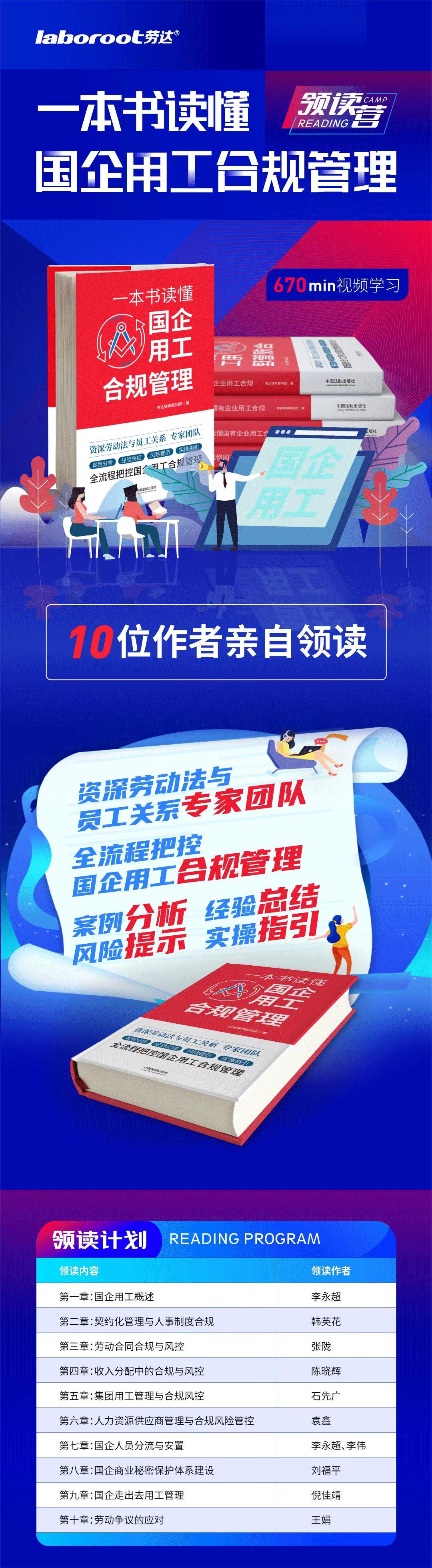 《一本读懂国企用工合规》领读营
