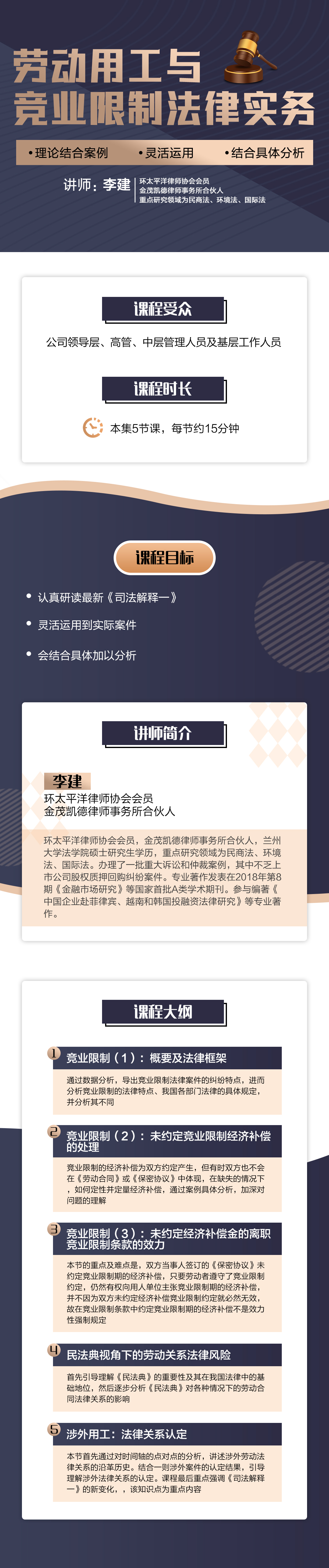 劳动用工与竞业限制法律实务