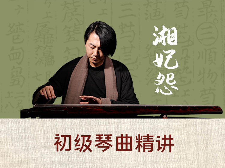 初级古琴曲精讲 古曲《湘妃怨》（2~3级）