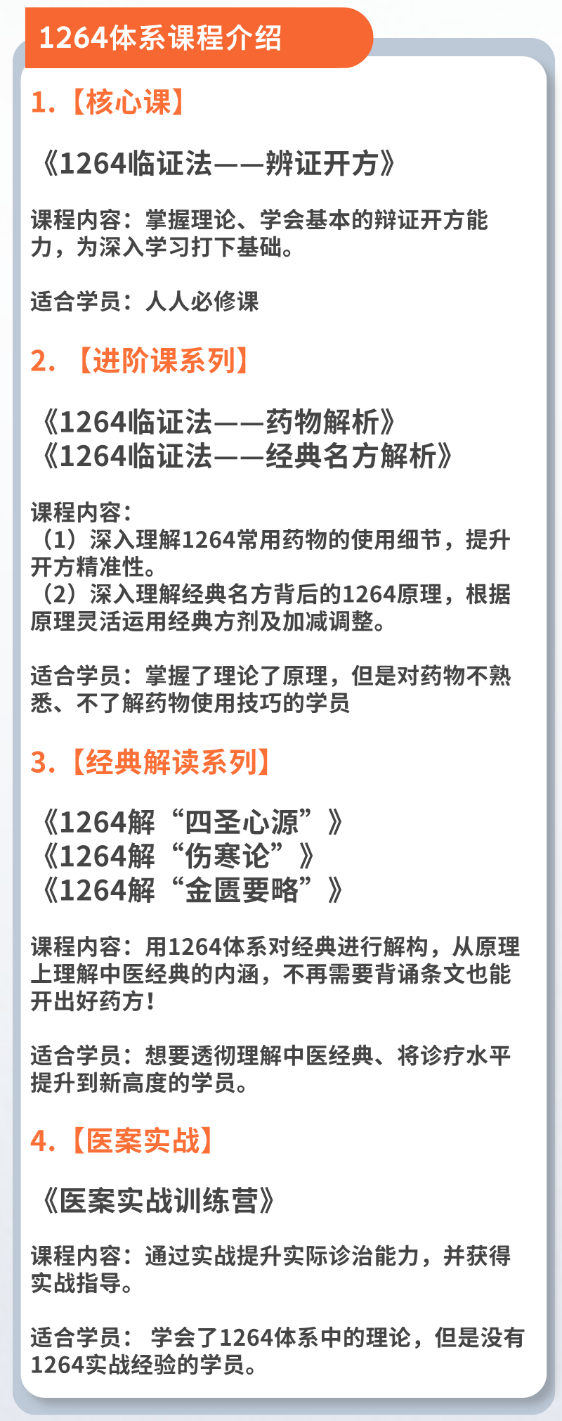  1264临证法—核心课