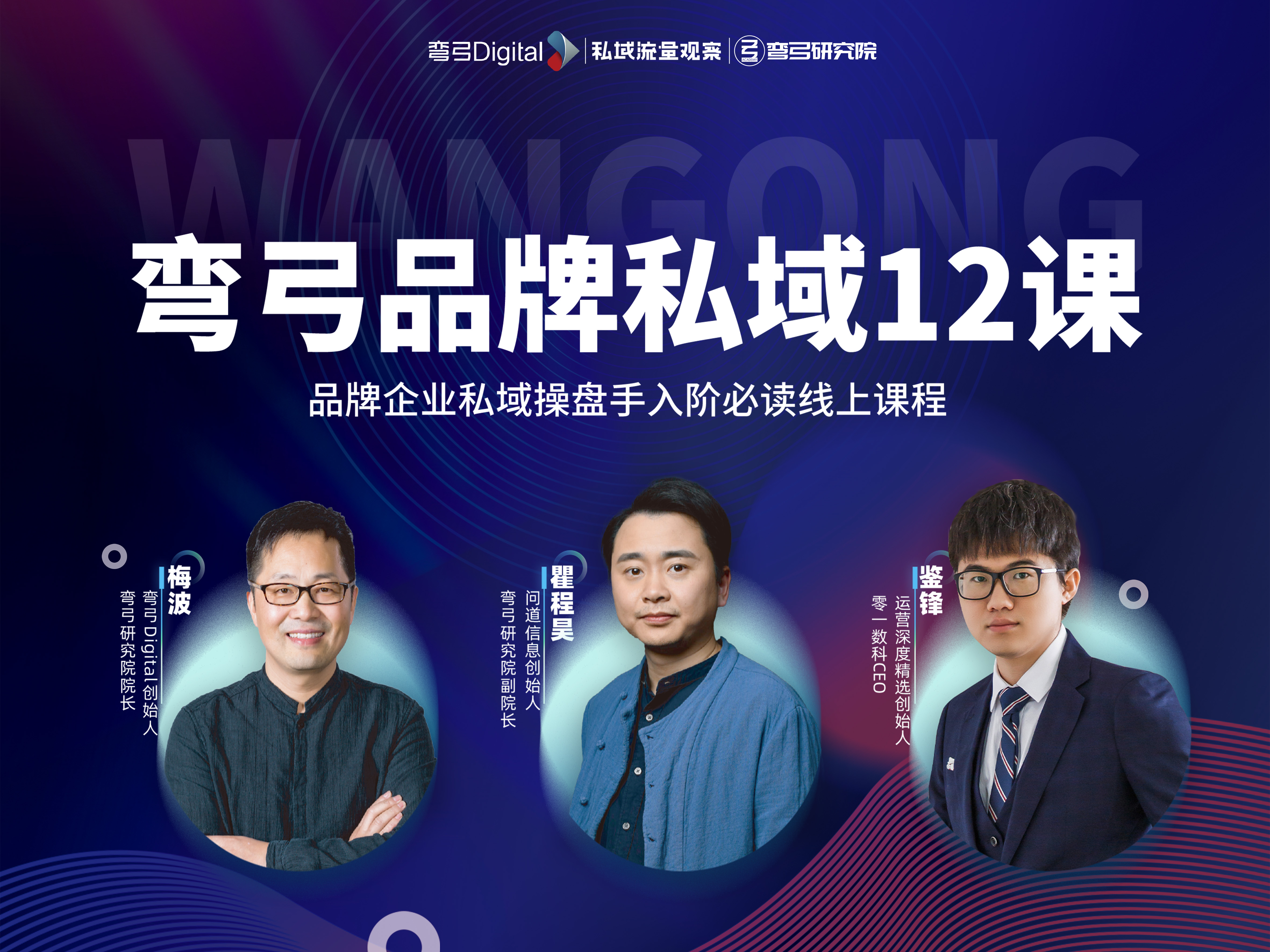 弯弓品牌私域12课