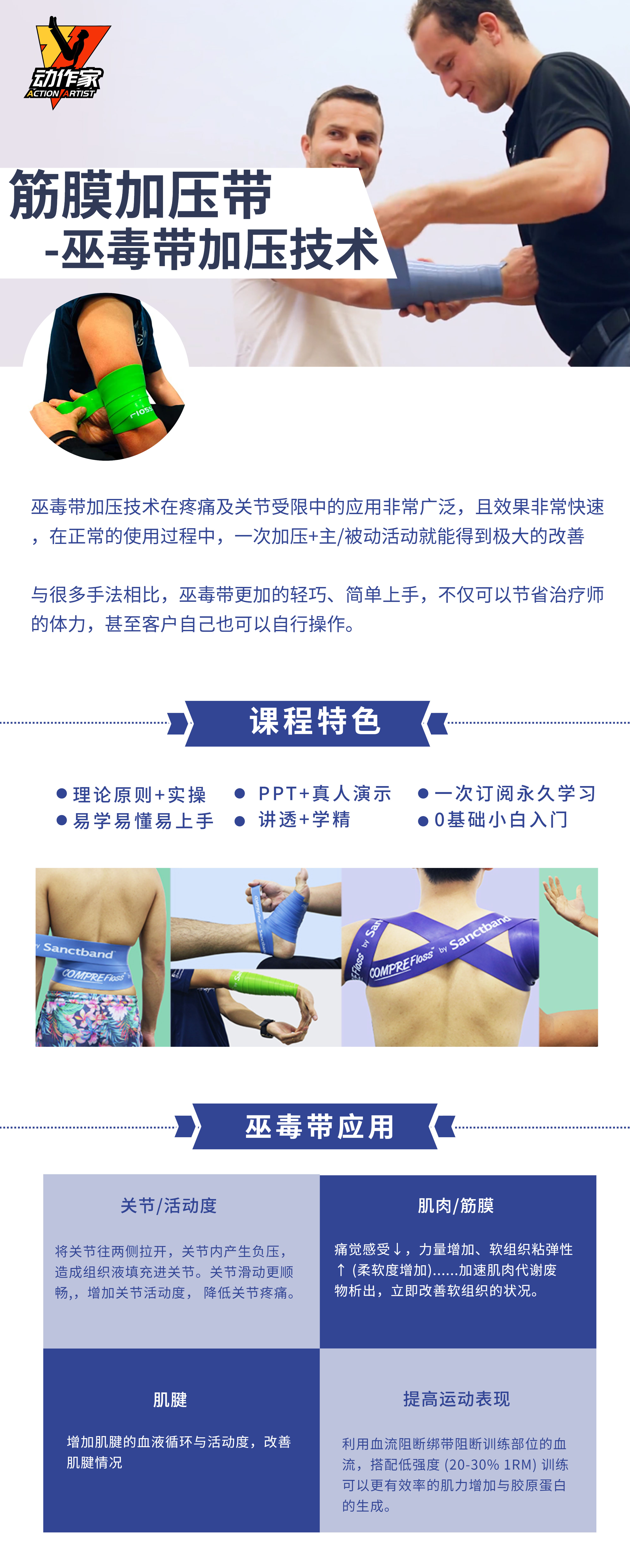 魔法关节恢复术-巫毒带加压技术