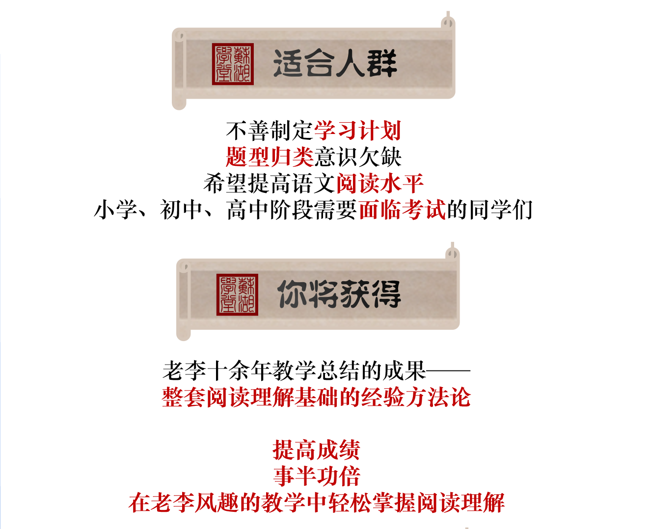 阅读理解 基础篇（共22讲）