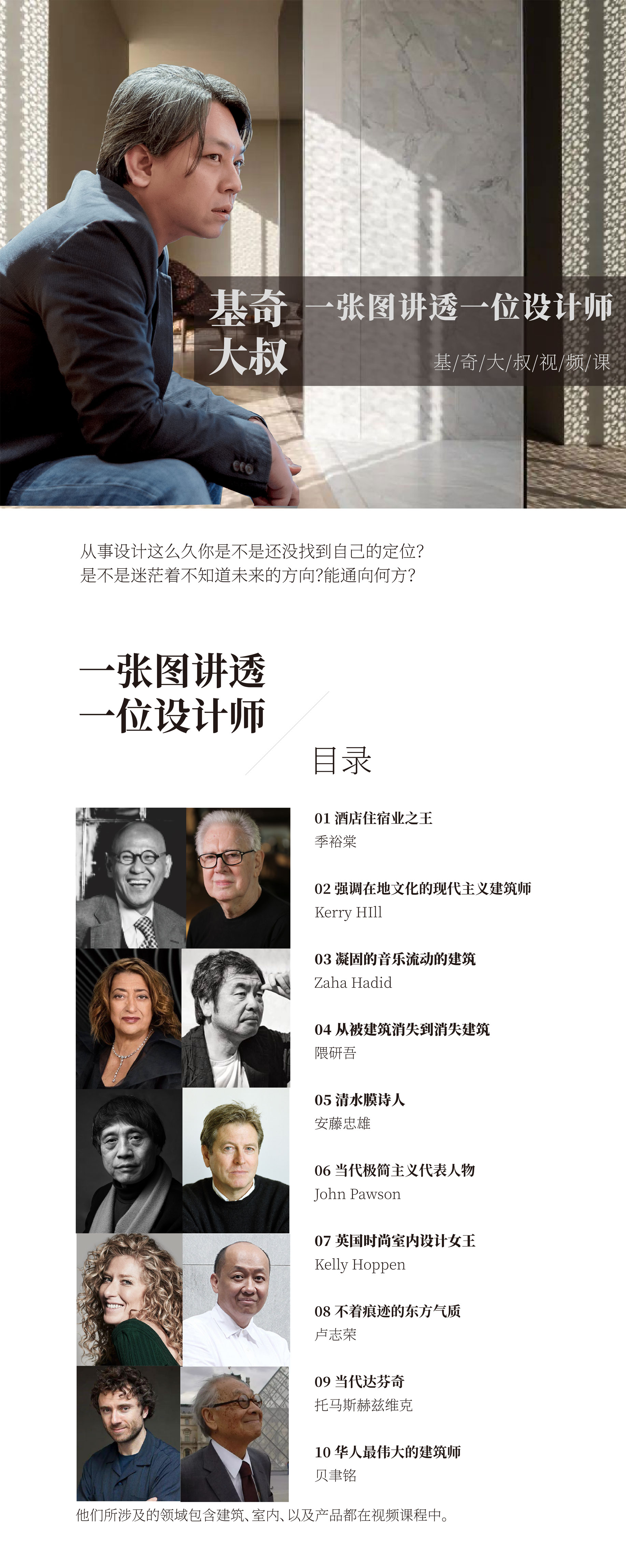 一张图讲透一位设计师