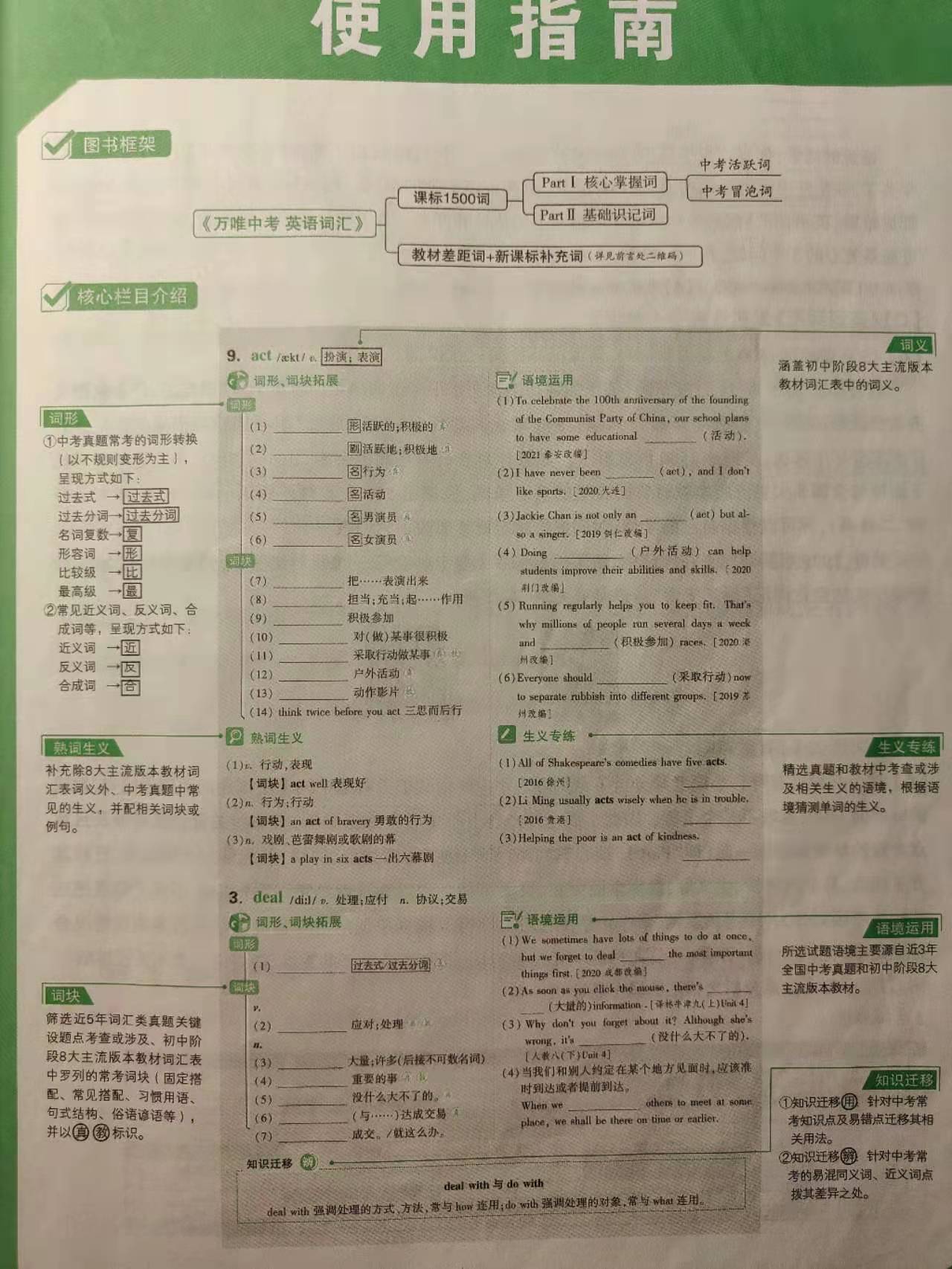 万唯千词百用2000单词精讲