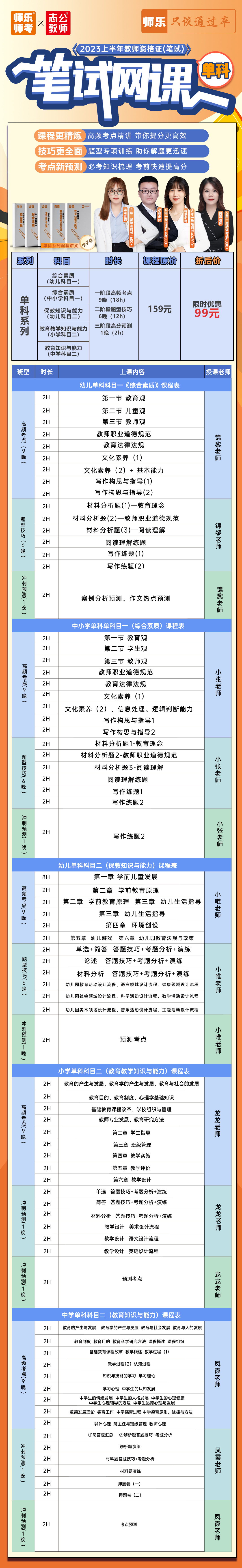 2023年教师资格证笔试科目一【幼儿综合素质】