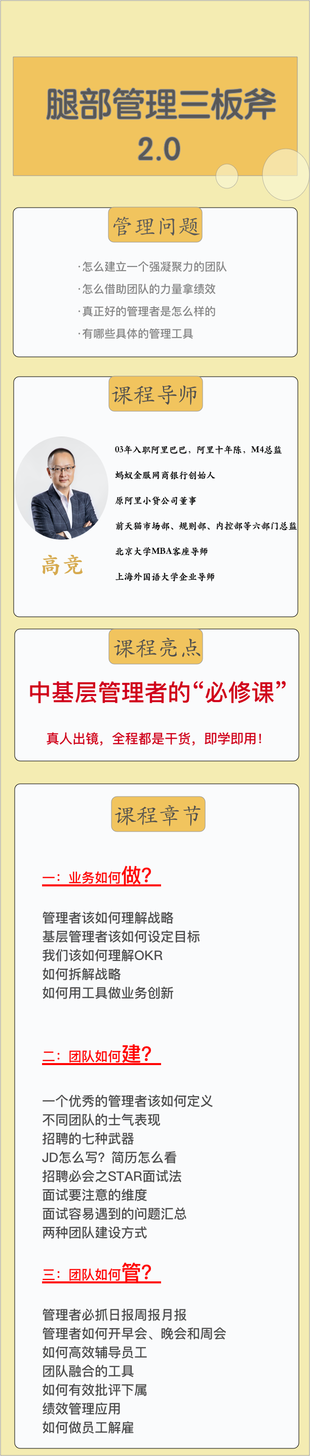 腿部管理三板斧2.0