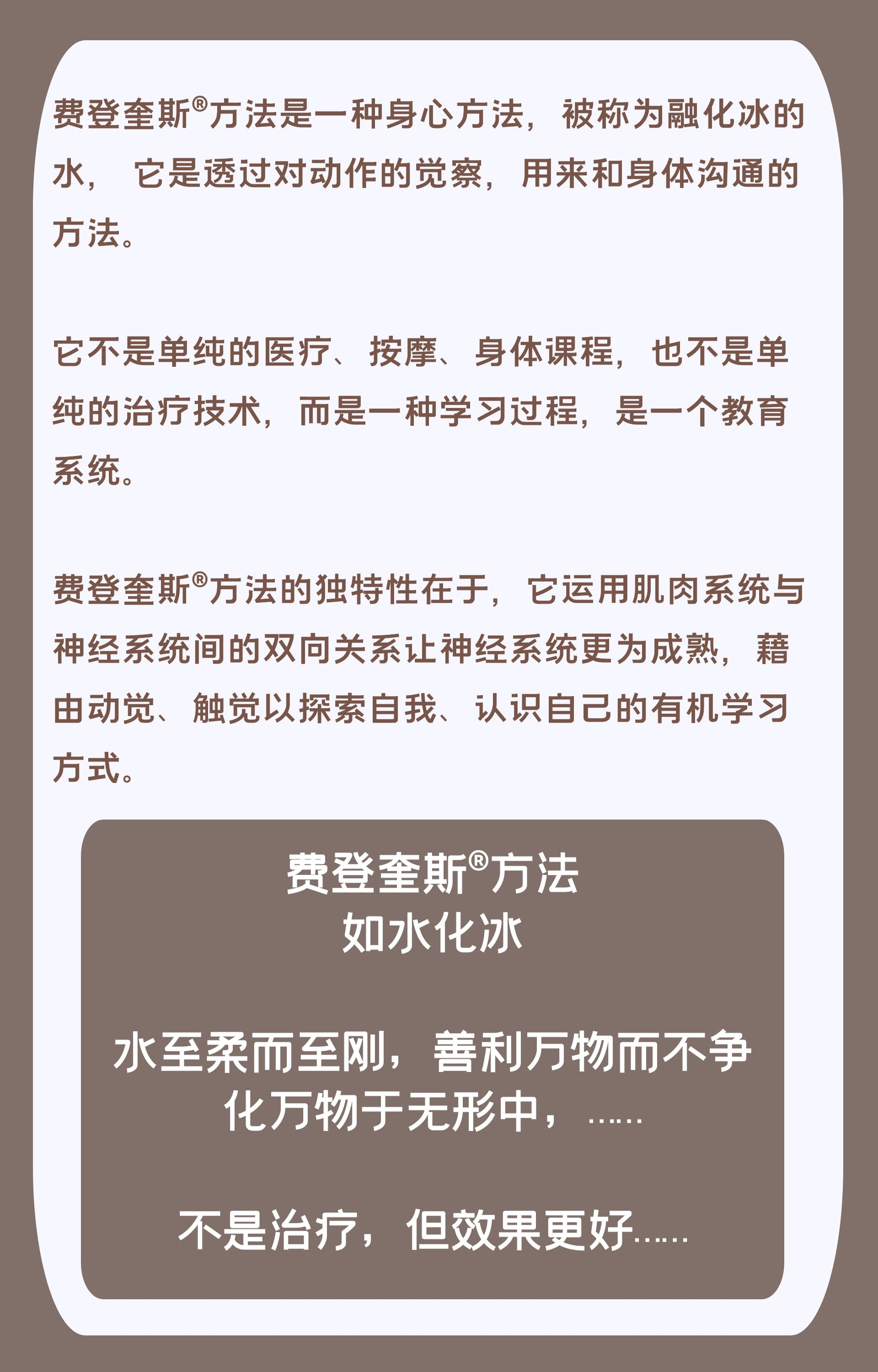 腰腿痛自我康复11课/费登奎斯线上工作坊【音频】精选