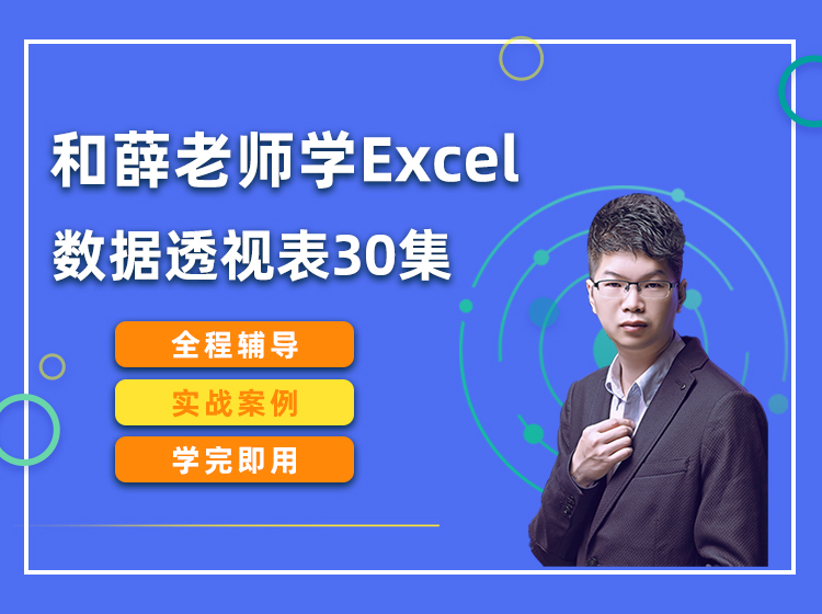 和薛奔学数据透视表数据分析