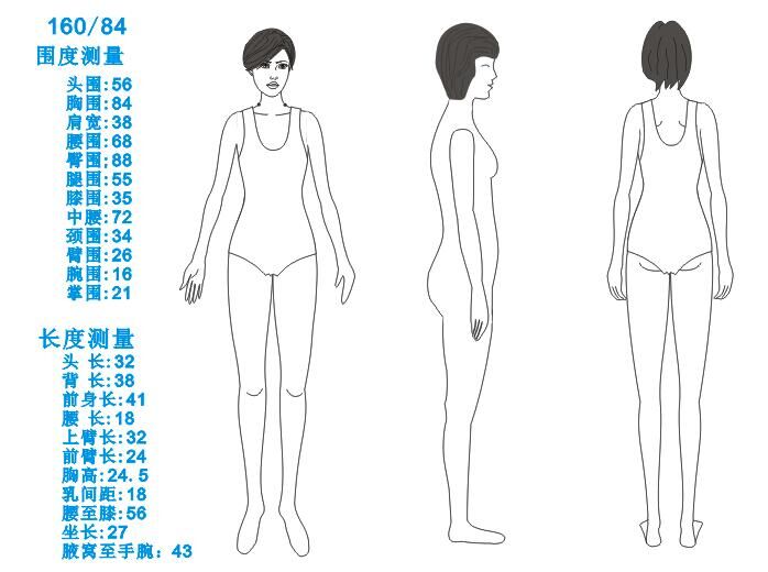 女装3217002插肩袖风衣打版