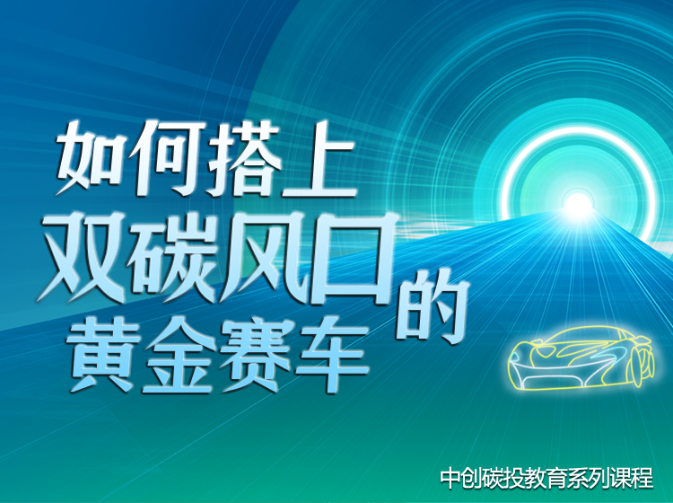 如何搭上双碳风口的黄金赛车