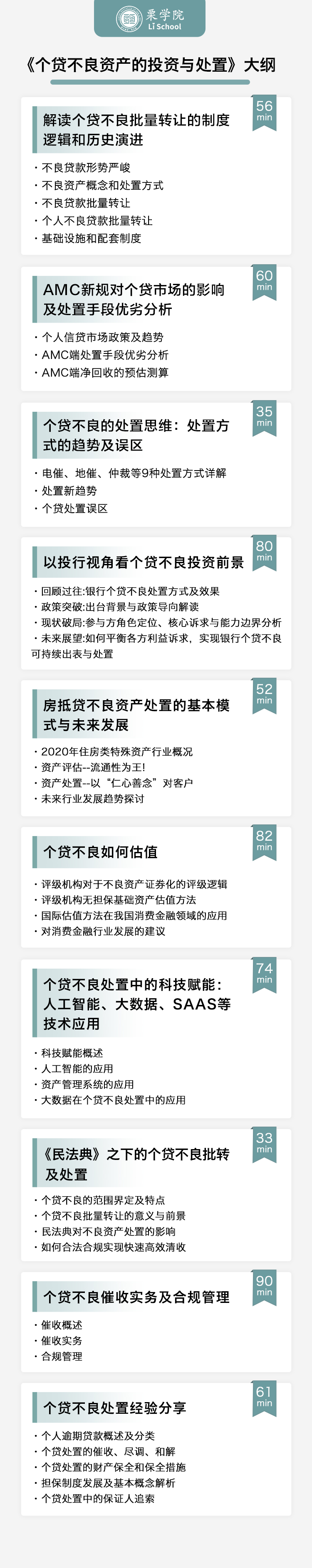 个贷不良资产的投资与处置