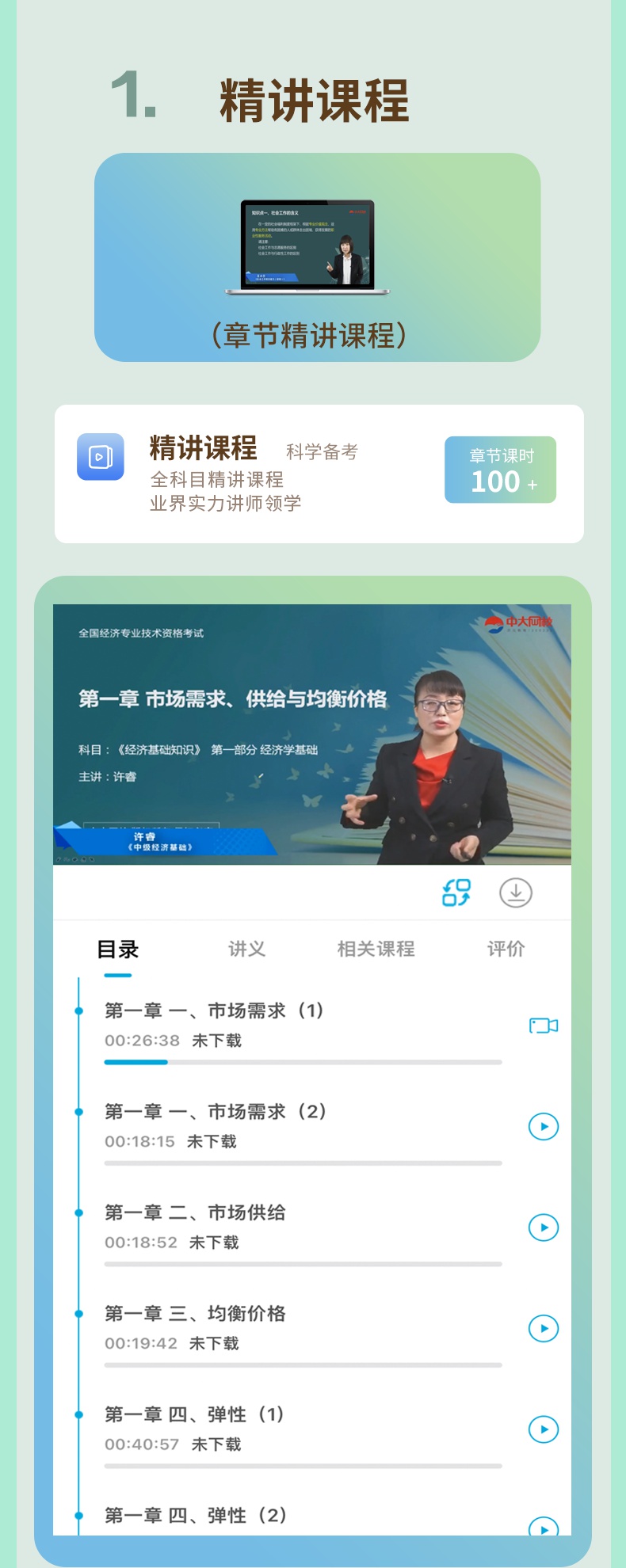 初级经济师精讲课程-工商管理（初级单科）