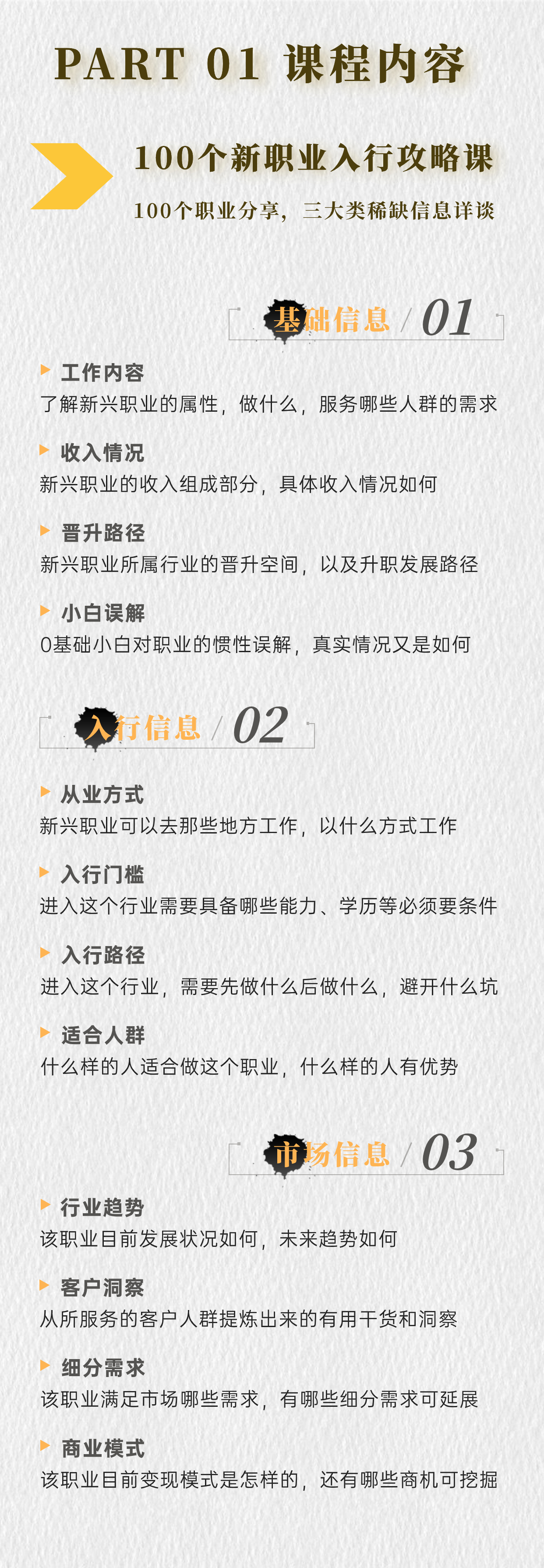 100种新兴职业入行攻略课