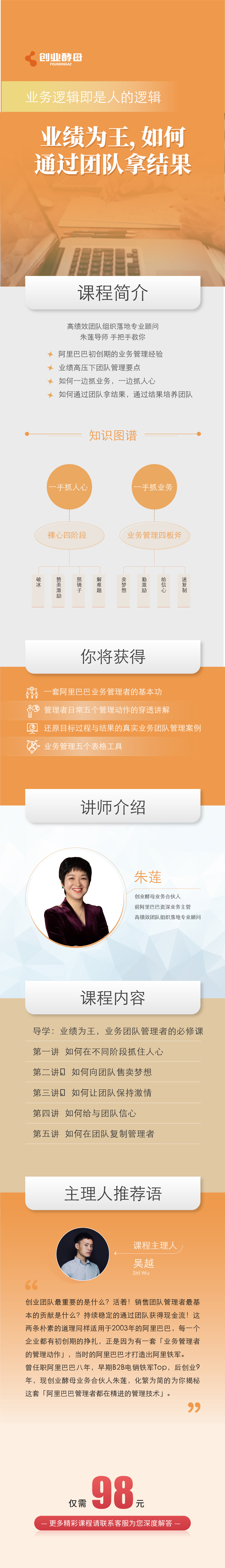 创业酵母：业绩为王，如何通过团队拿结果
