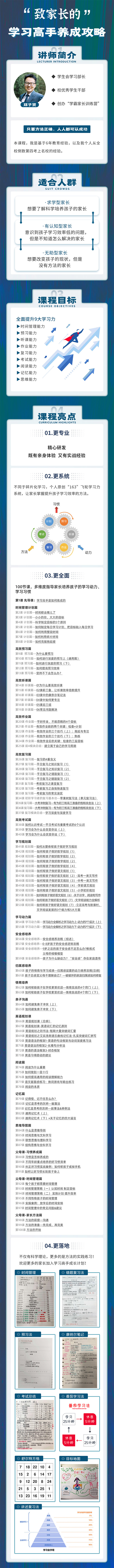 致家长的学习高手养成攻略