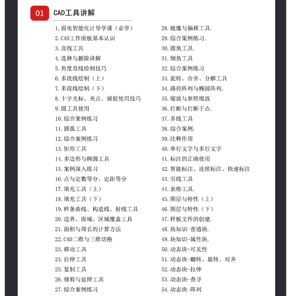 CAD2022弱电智能化提升精讲班-图片2