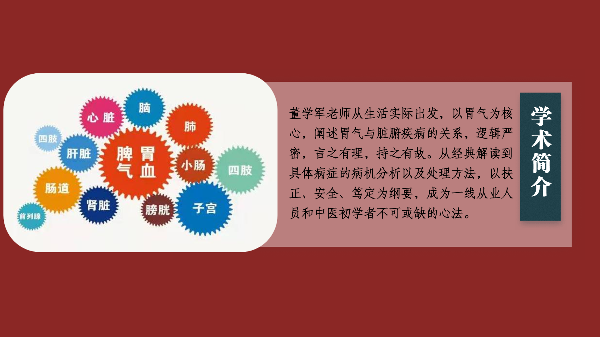 董学军讲中医之《扶阳八问》