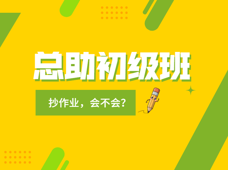 总助初级班
