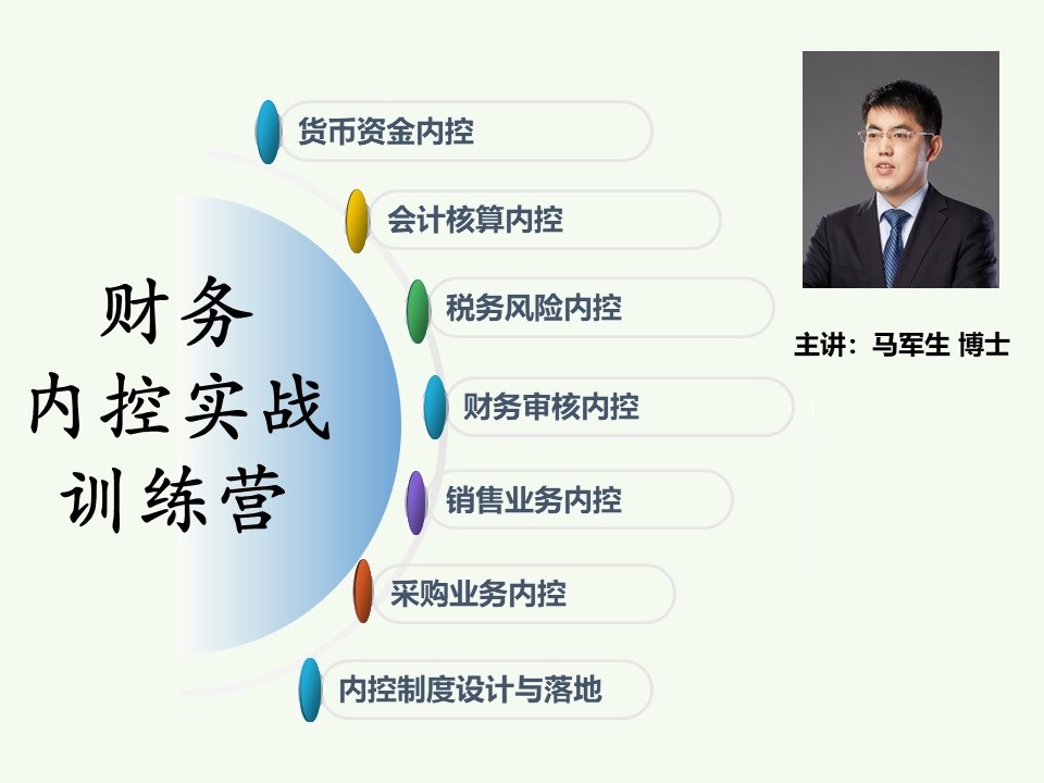 财务内控实战系列课