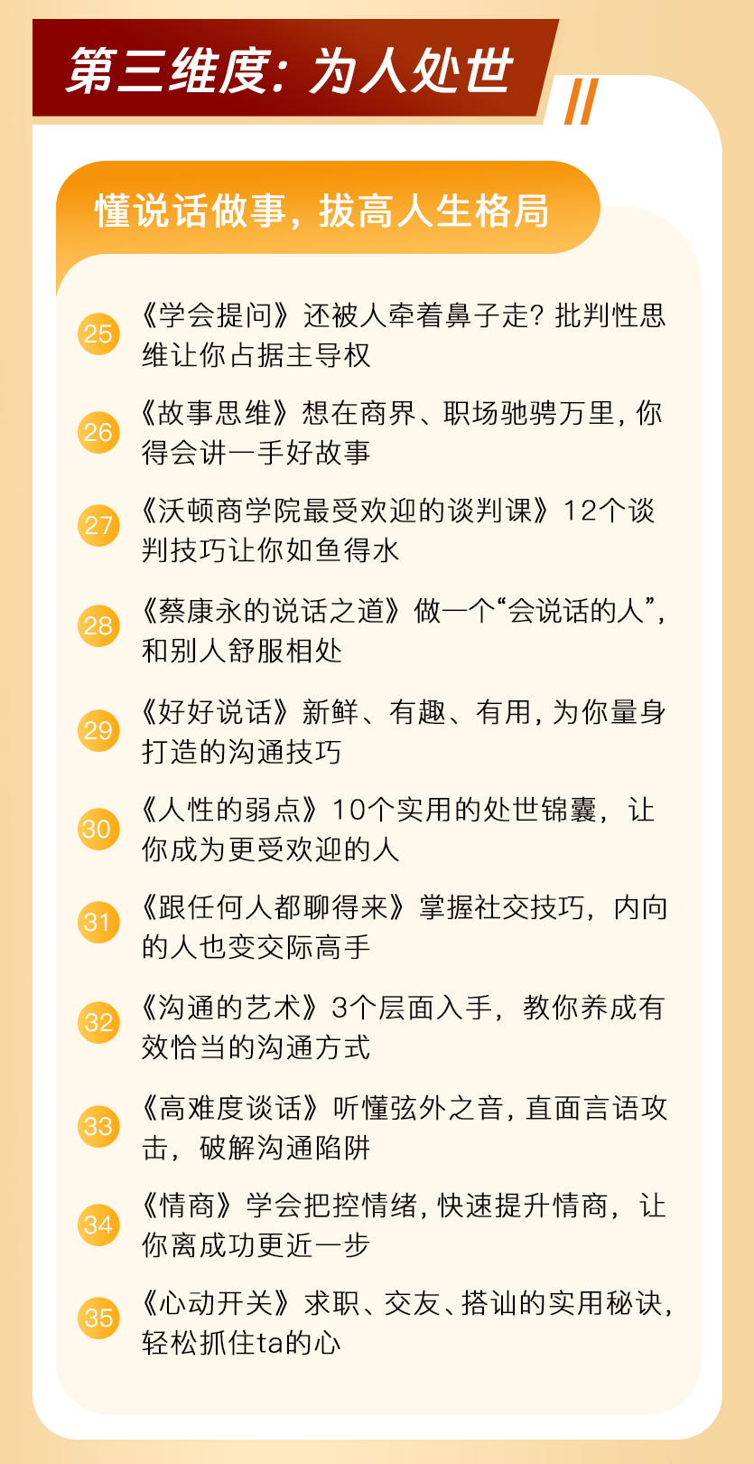 读懂70本书，财商、能力、处世、内心、健康、感情，6维更新自我，助你跳出眼前困境