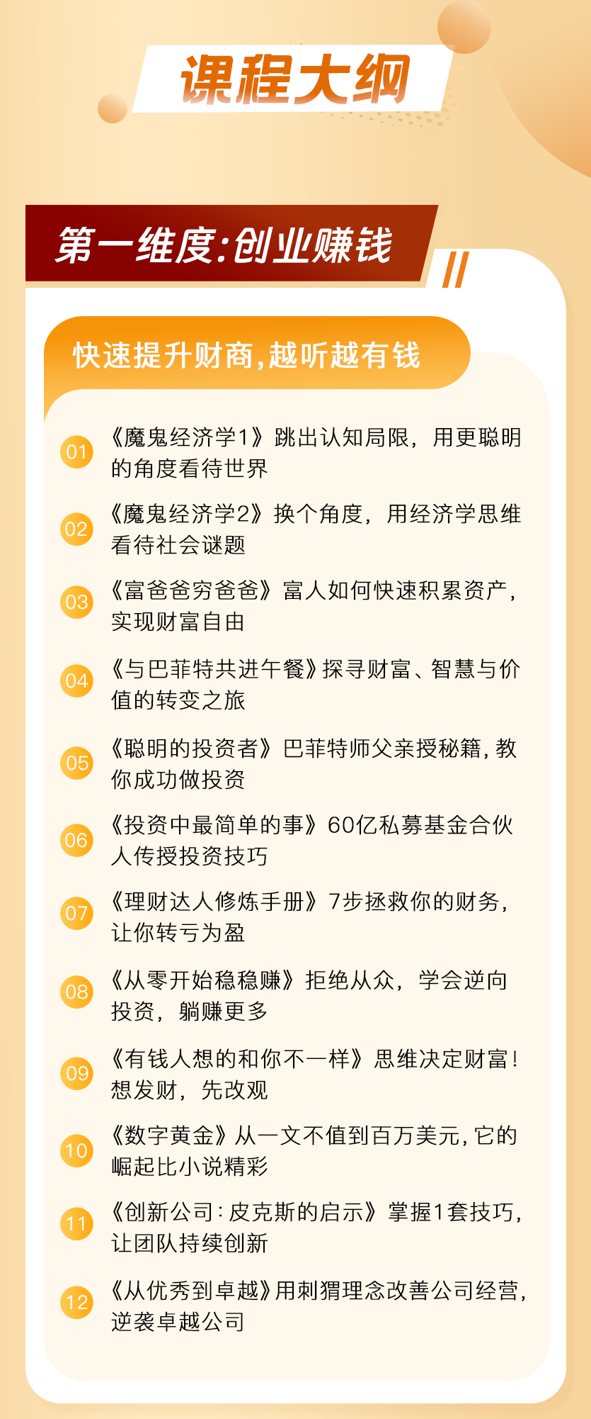 读懂70本书，财商、能力、处世、内心、健康、感情，6维更新自我，助你跳出眼前困境