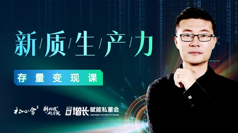新质生产力——聚焦存量变现