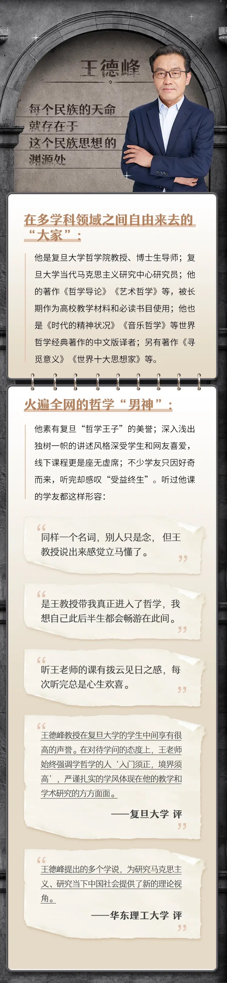 王德峰《中西思想必修课》视频课
