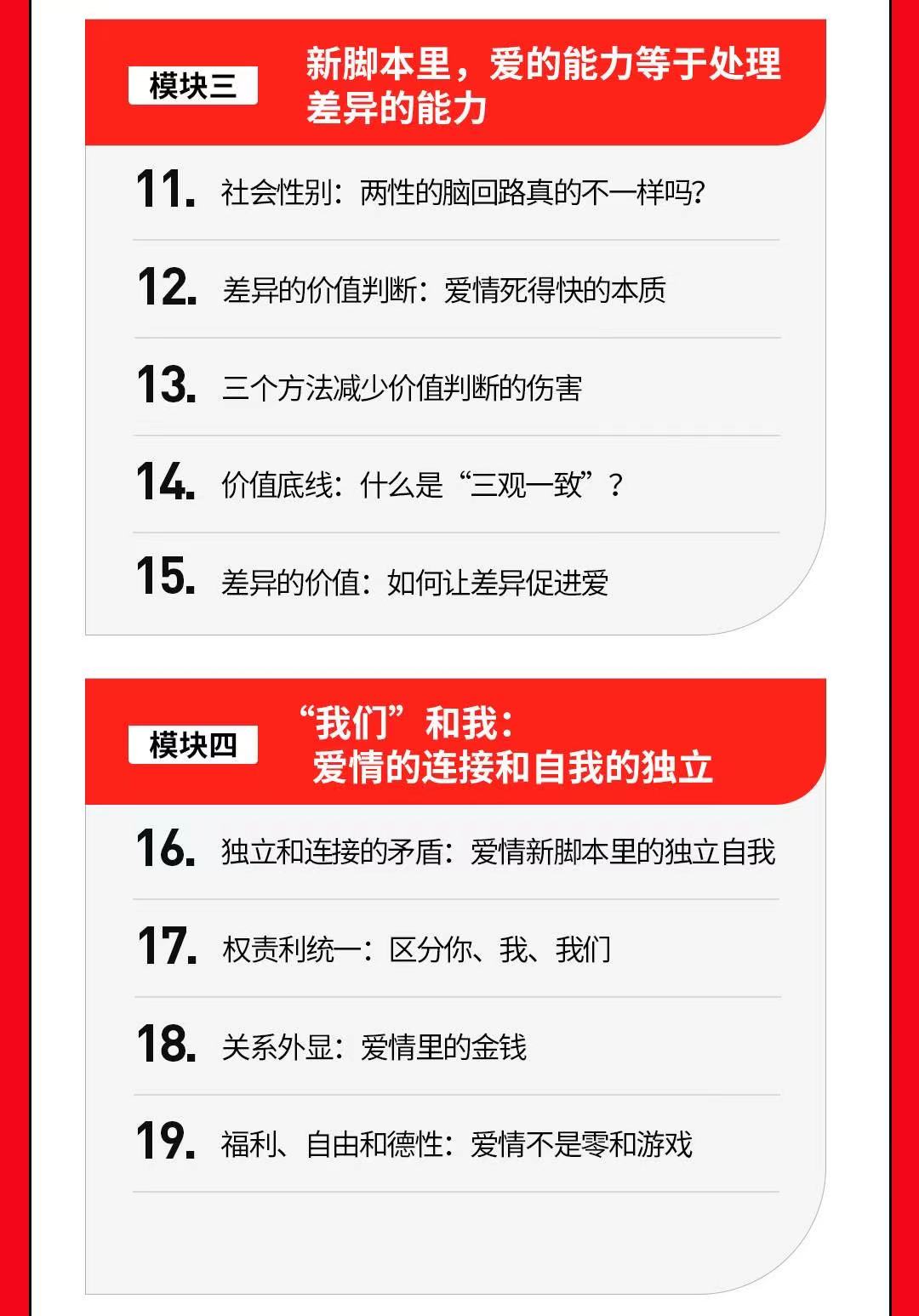 沈奕菲的爱情思维课（视频课）