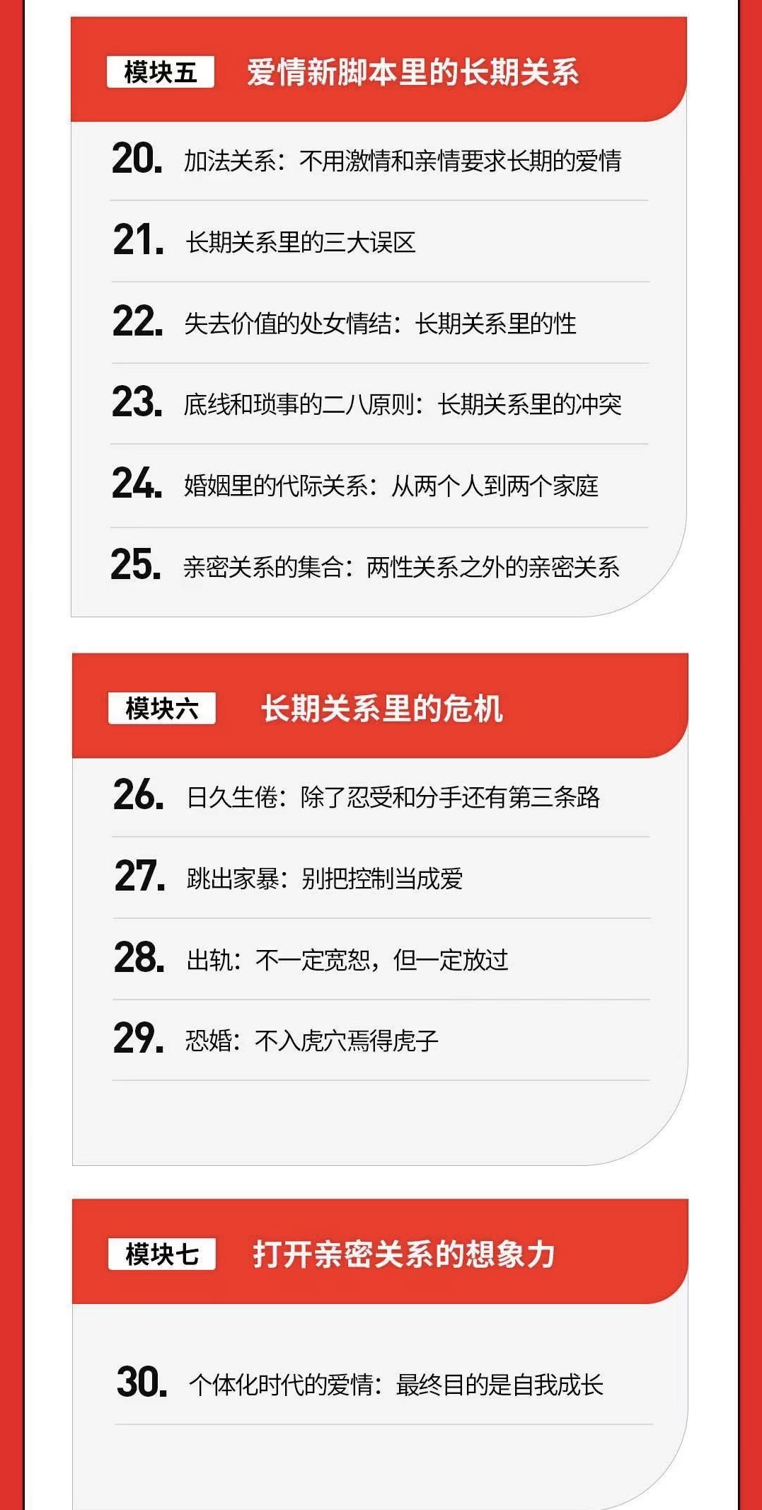 沈奕菲的爱情思维课（视频课）